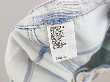 dresy lidl: Spodnie jeansowe, H&M, 14 lat, 164, stan - Bardzo dobry — 4
