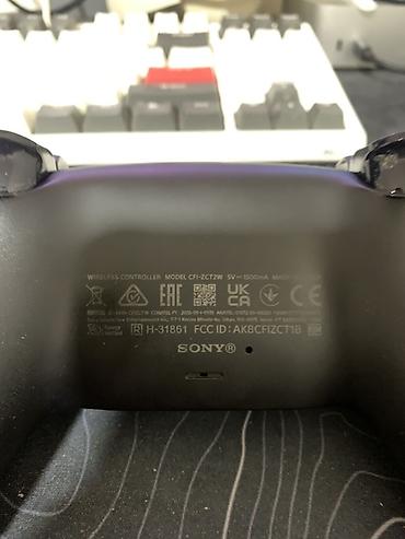 ps 5: Геймпад Sony DualSense для PlayStation 5 Цвет: чёрный. Состояние — 2