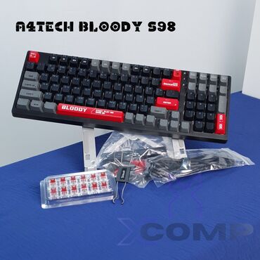 Клавиатуры: Продаю Механическую клавиатуру BLOODY S98 На Красных свичах