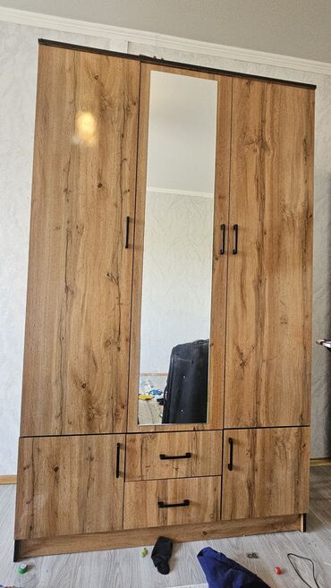 стекло в межкомнатную дверь цена: Шкаф для одежды, Новый, Прямой, Дерево