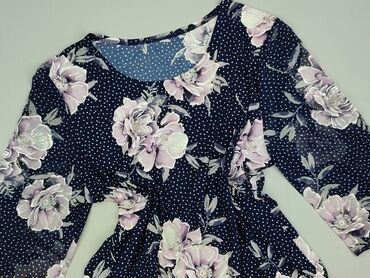 chabrowa bluzki plus size: Bluzka damska, rozmiar 2XL