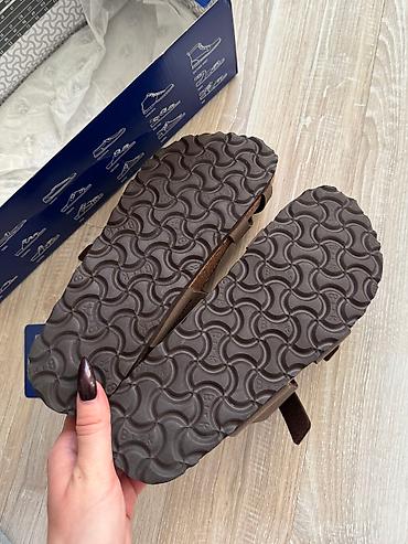 сандали: Босоножки, 37, Birkenstock, Новый, цвет - Коричневый, Самовывоз, Бесплатная доставка — 5