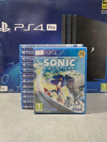 pileteler: Ps4 üçün sonic frontiers oyun diski. Tam yeni, original bağlamadadır