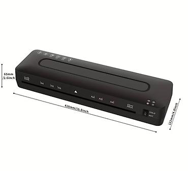 Ламинаторы: A3 Laminasiya Aparatı Sensor displey 5 isitmə özəlliyi 250 micron — 2