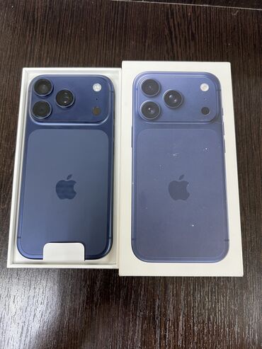 сколько стоить айфон 5: IPhone 17 Pro, Жаңы, 256 ГБ, Blue Titanium, Кабель, 100 %