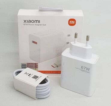 xiaomi a1: Adapter Xiaomi, 67 Vt, Yeni