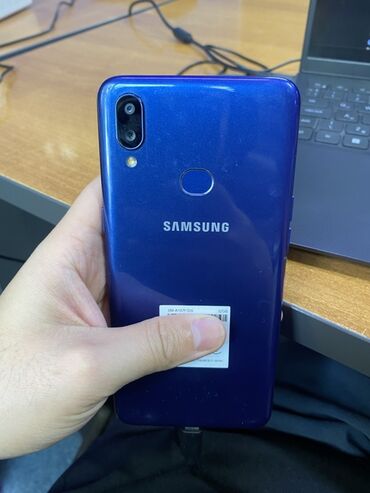 кара суу телефон: Samsung Galaxy A10s, 32 ГБ, түсү - Көк