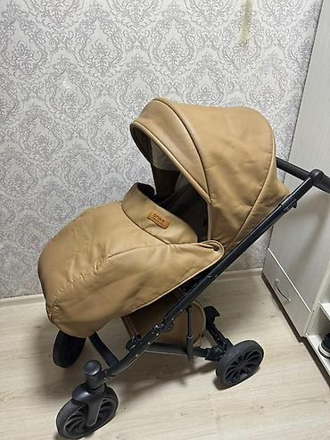 Коляски: Коляска, Anex, цвет - Коричневый, Б/у — 7