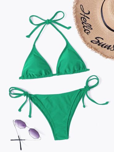 lisca kupaci: 3XL (EU 46), Lycra, Single-colored, color - Green