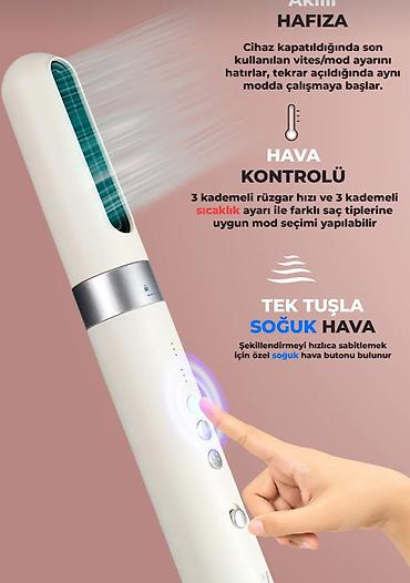 istilik fen: PiranTech çoxfunksiyalı saç qurudan və formalaşdıran set Texniki — 3