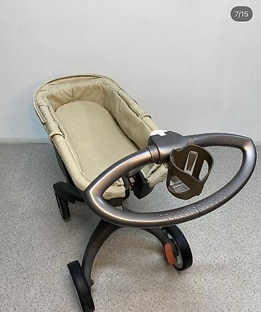 оригинал сумка: Коляска, Stokke, цвет - Золотой, Б/у, Самовывоз, Платная доставка — 6