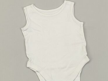 białe body z kołnierzykiem dla chłopca: Body, F&F, 3-6 m, 
stan - Dobry