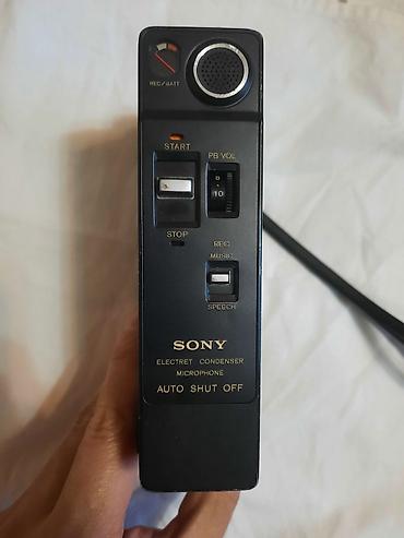 Диктофоны: Sony kaset diktofon TC-1000B, işləkdir — 5