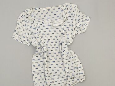 białe bluzki bufiaste rękawy: Блуза жіноча, L, стан - Хороший