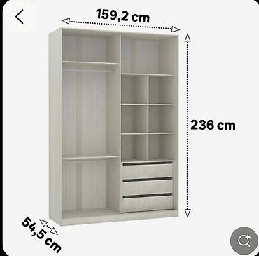 Гарнитуры для прихожей: Гарнитур для прихожей, Шкаф, Металл, цвет - Белый — 24