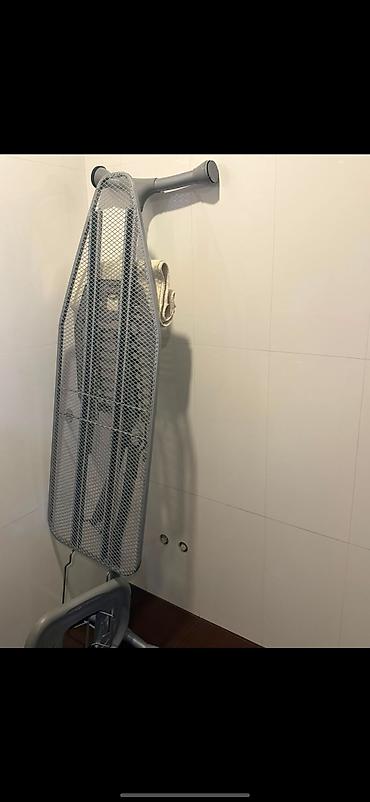 lovhe sekilleri: Metal ütü masası - Rəng: Boz - Material: Möhkəm metal tor səthli ütü — 1