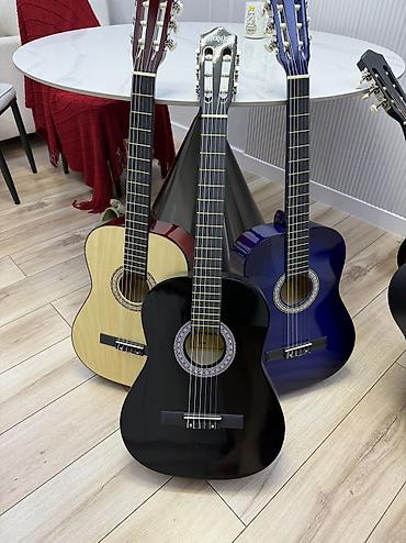 Гитары: Гитара классическая, с комплектом, 39 дюймов, 4/4 Широкий гриф — 9
