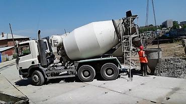 бетон жумуштары: Услуга: поставка товарного бетона миксером Описание: - Подача готовых — 3