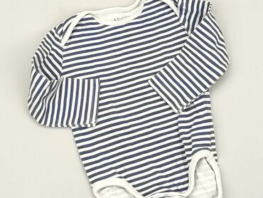 niebieski top hm: Body, Fox&Bunny, 9-12 m, 
stan - Bardzo dobry