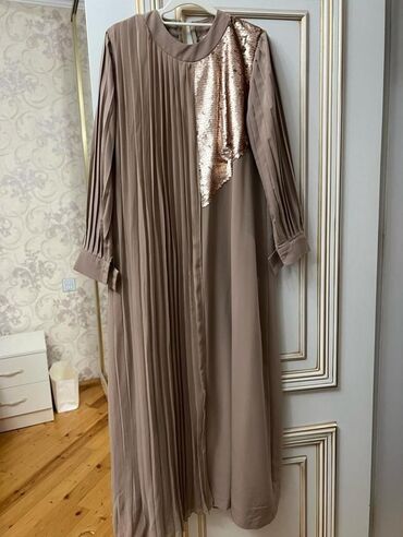 sederek ziyafet geyimleri instagram: Вечернее платье, Макси, 2XL (EU 44)