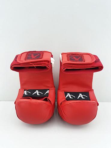 Перчатки: №: 2157 Məhsulun adı: Karate üçün məşq əlcəyi Arawaza, qırmızı, ölçü S — 2