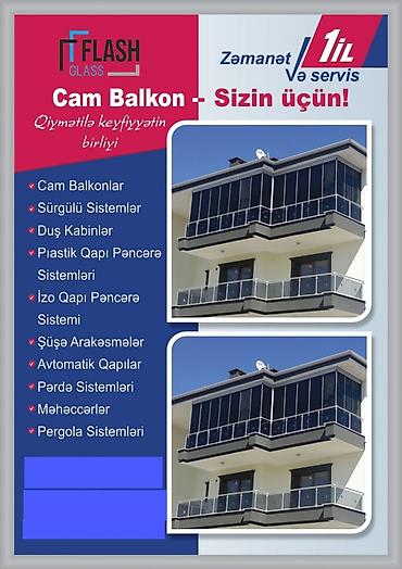 santex: Cam balkon və santexnika sistemləri – bir ünvanda Xidmət və — 2