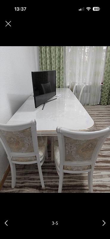 dish sets: Обеденный гарнитур в классическом стиле. Состав: - прямоугольный стол — 3