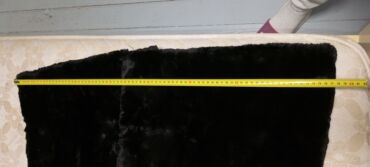 Krzneni kaputi: One size, Sa postavom, bоја - Crna — 16