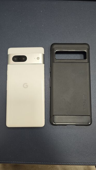 Google: Google Pixel 7, Б/у, 128 ГБ, цвет - Белый, 1 SIM, eSIM
