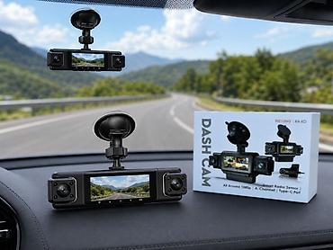 Videoreqistratorlar: Videoqeydiyyatçı Bu yüksək keyfiyyətli Full HD 1080P ön və arxa — 2