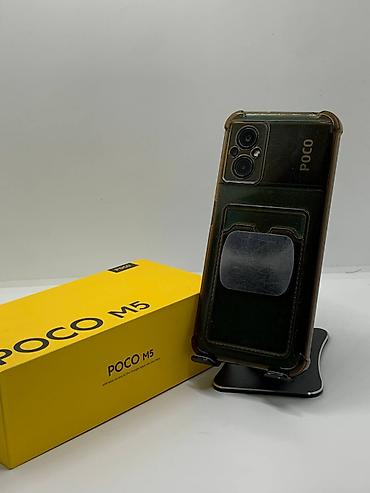 телефон бу арзан: Poco M5, Б/у, 128 ГБ, цвет - Зеленый, 2 SIM — 5