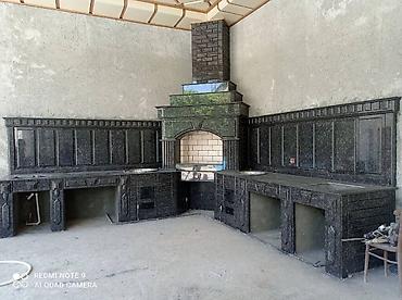Уличные кухни и камино-барбекю из натурального камня - Комплексные at lalafo.kg Уличные кухни и камино-барбекю из натурального камня - Комплексные