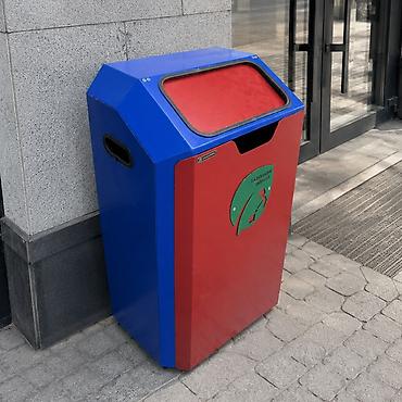 mat: Артикул: MKS-UT-005 Название: Урна уличная напольная 40x35x80 см Тип — 2