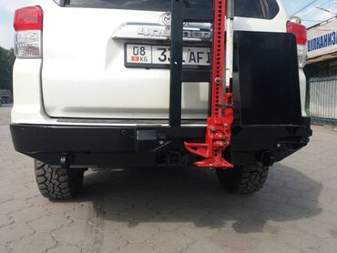 Кенгурятники и подножки: Силовой бампер Toyota, Самовывоз — 25