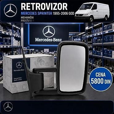 Retrovizori: RETROVIZOR MERCEDES SPRINTER 6GOD NOV MEHANICKI | Retrovizor — 1
