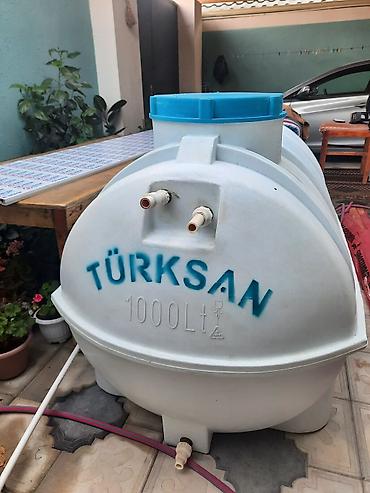 samavar ucuz: Plastik su çəni – 1 ton (1000 L) Marka/model: Türksan Material: qalın — 1