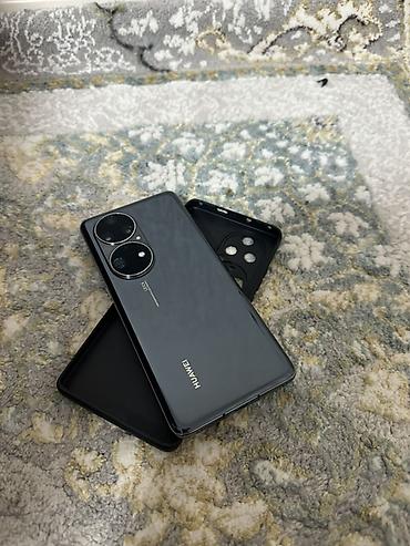 Мобильные телефоны и аксессуары: Huawei Р50, Б/у, 256 ГБ, цвет - Черный, 2 SIM — 4