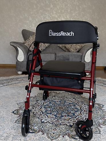 Yerimək üçün arabalar, çəliklər, əsalar, rollatorlar: BlessReach rulutoru – yüngül yürüyüş köməkçisi - Rəng — 3
