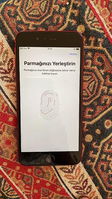 apple 8 qiymeti: IPhone 8 Plus, 64 GB, Qırmızı, Barmaq izi — 8