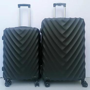 Putni koferi i torbe: Set kofera za putovanje – 2 komada - Materijal: tvrda školjka (ABS/PC — 1