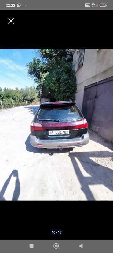 Subaru: Subaru Outback: 2000 г., 0.3 л, Автомат, Бензин, Универсал — 6