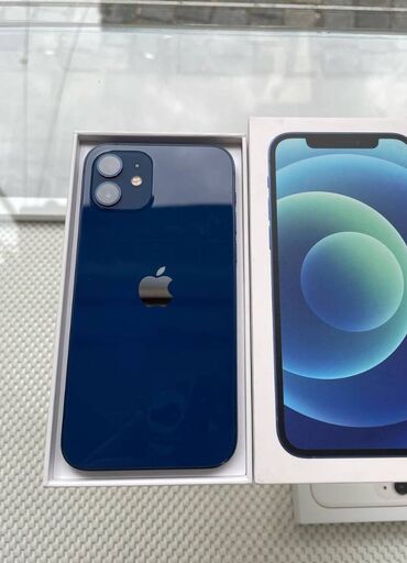 Микрофоны: İphone 12 Blue📱 128gb yaddaş 🔹️ Pil: 100% orginal ile evez edilib 🔹️