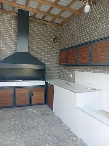 Все для дома и сада: Metal-manqal və açıq mətbəx modul dəsti - Material: qalın divarlı — 3