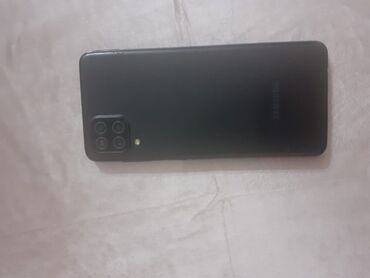 samsung telefon ekranlari: Samsung Galaxy A12, 64 GB, rəng - Qara, Barmaq izi, İki sim kartlı