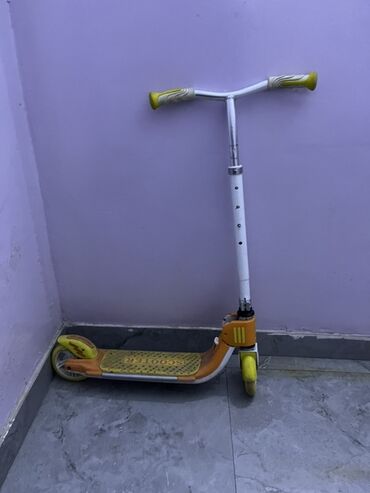 вилка на самокат: Балдар самокаты, Эки дөңгөлөктүү, Колдонулган