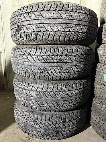 4runner: Шины 265 / 65 / R 17, Лето, Б/у, Комплект, Внедорожные (АТ/МТ), Япония, DUNLOP — 3