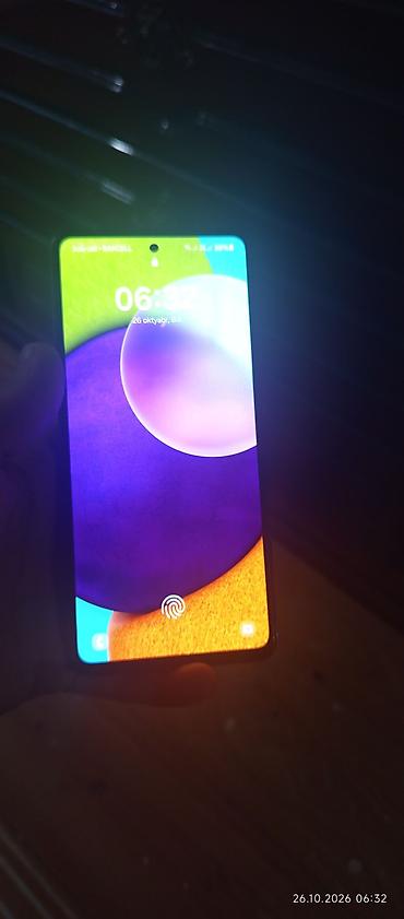 Samsung Galaxy A52 5G, 128 GB, rəng - Göy, Sensor, Simsiz şarj, İki sim kartlı