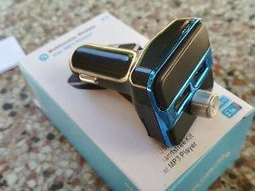 Audio oprema za auto: BT FM transmiter za automobil X9 – multifunkcionalni bežični komplet — 9