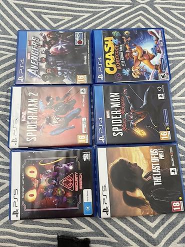 диски playstation: Набор дисков для PlayStation (PS4 и PS5) Состав: - PS4: Marvel’s — 1
