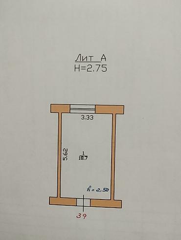магистральная: 18 м², Без мебели — 5